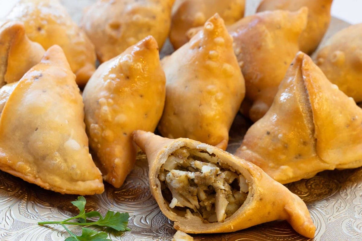 Veggie Punjabi Samosas