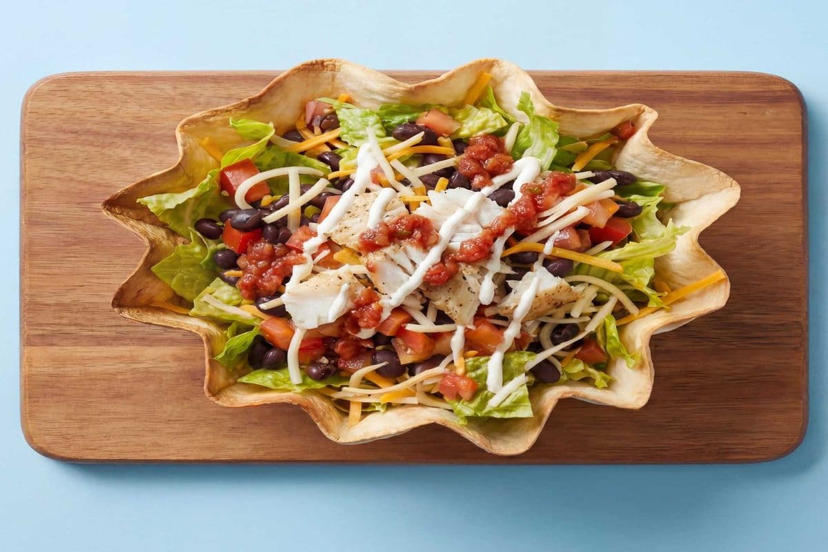 Fish Tortilla Salad