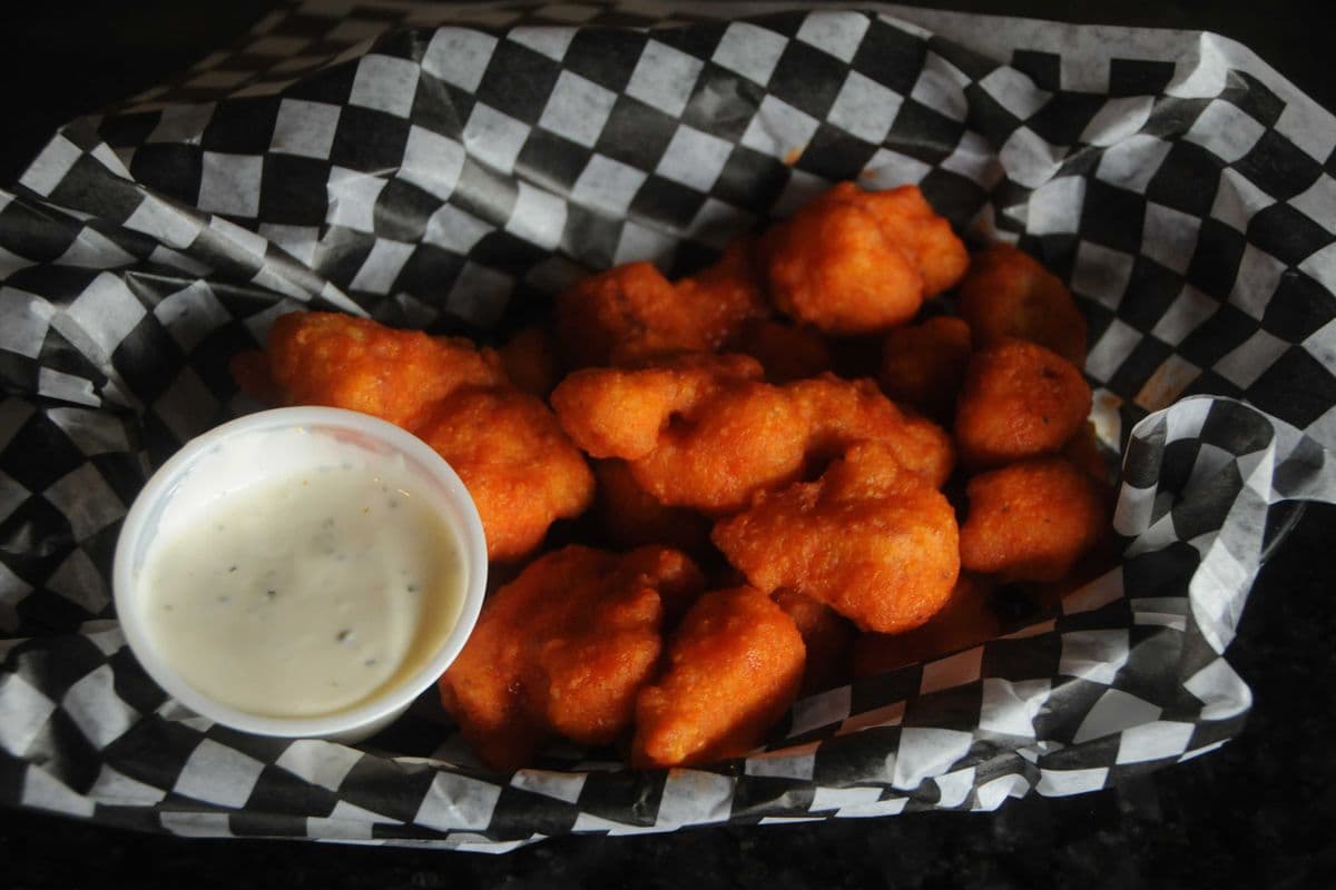 Cauliflower Buffalo Bites