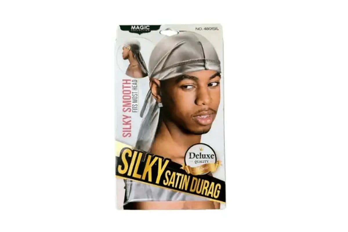 Silky Satin Durag Silver (45 g)