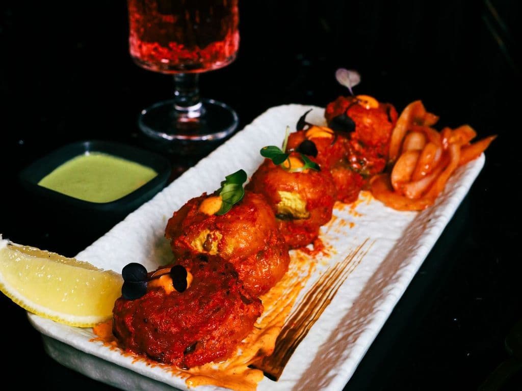CHAMPIGNONS FARCIS TIKKA