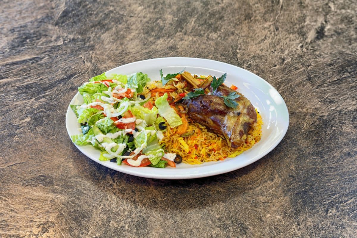 Lamb Shank Plate