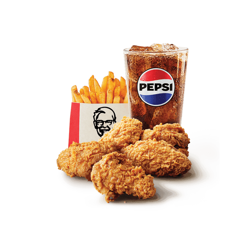 5 Hot Wings Combo