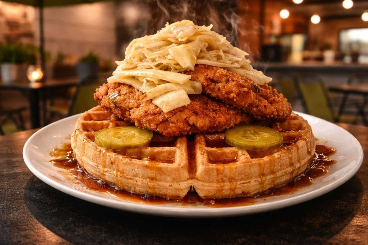 Chicken and Waffles