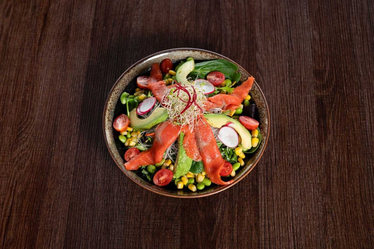 Smoked Salmon and Avocado Salad