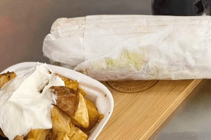 Donair Wrap Combo