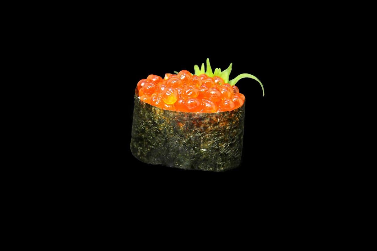 Ikura (Salmon Roe) Nigiri