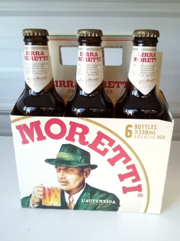 Birra Moretti (6 Bottles)