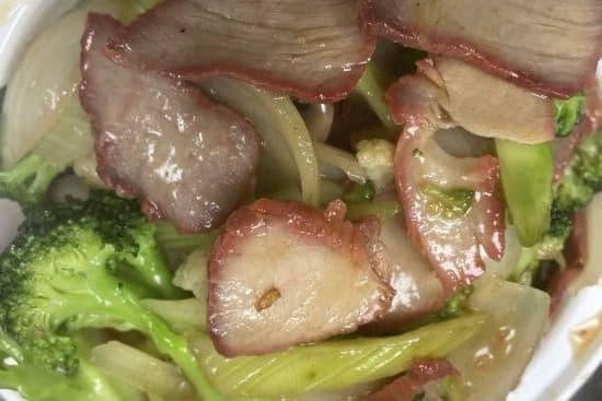 BBQ Pork with Mixed Vegetables