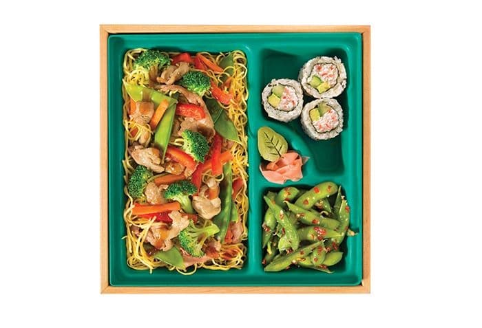 Veggie Noodle Bento Box