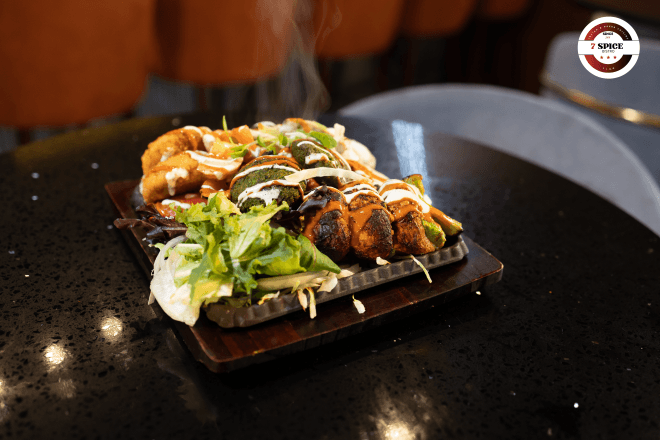 7 Spice Veg Platter