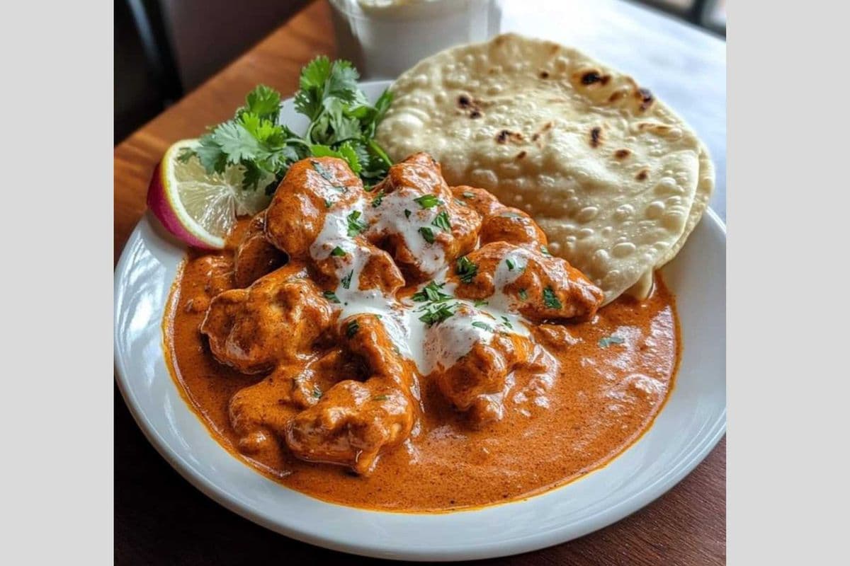 Butter chicken With Naan