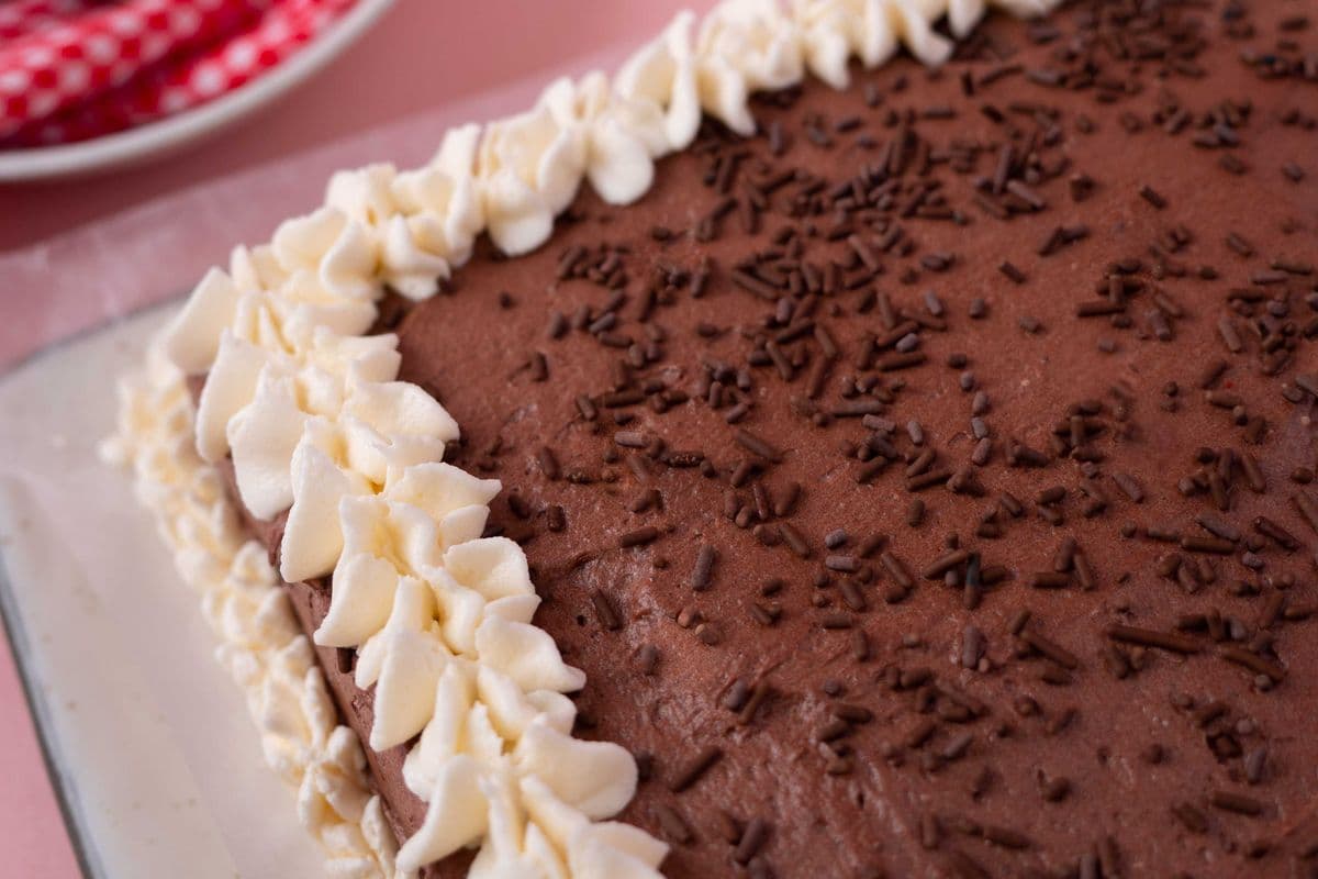 Deliciously Decadent Chocolate Cake - Vegan, Gluten-Free, Allergen-Free (5x8 pan)