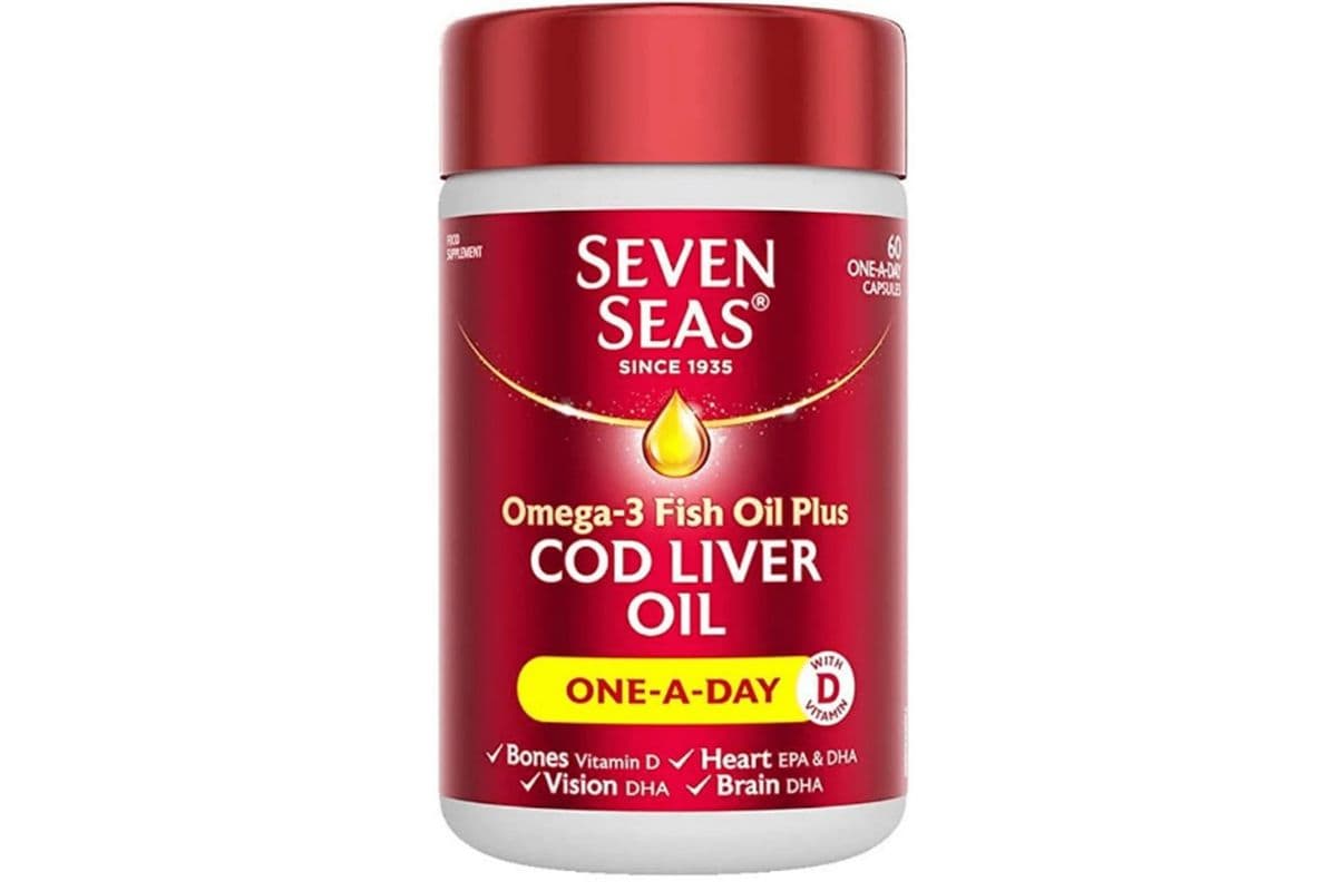 Seven Sea Cod Liver Oil (60 c)