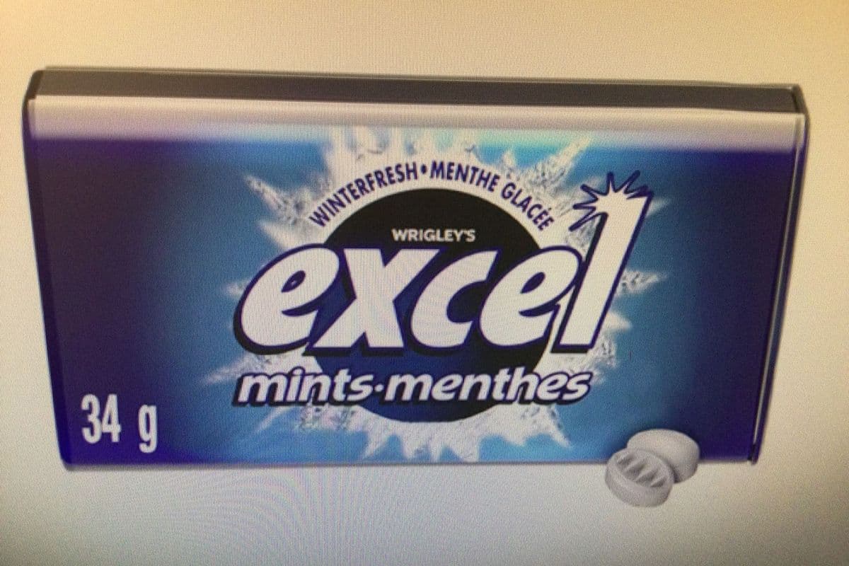 Excel Menthe Glace / Mints Winter Fresh (34 g)