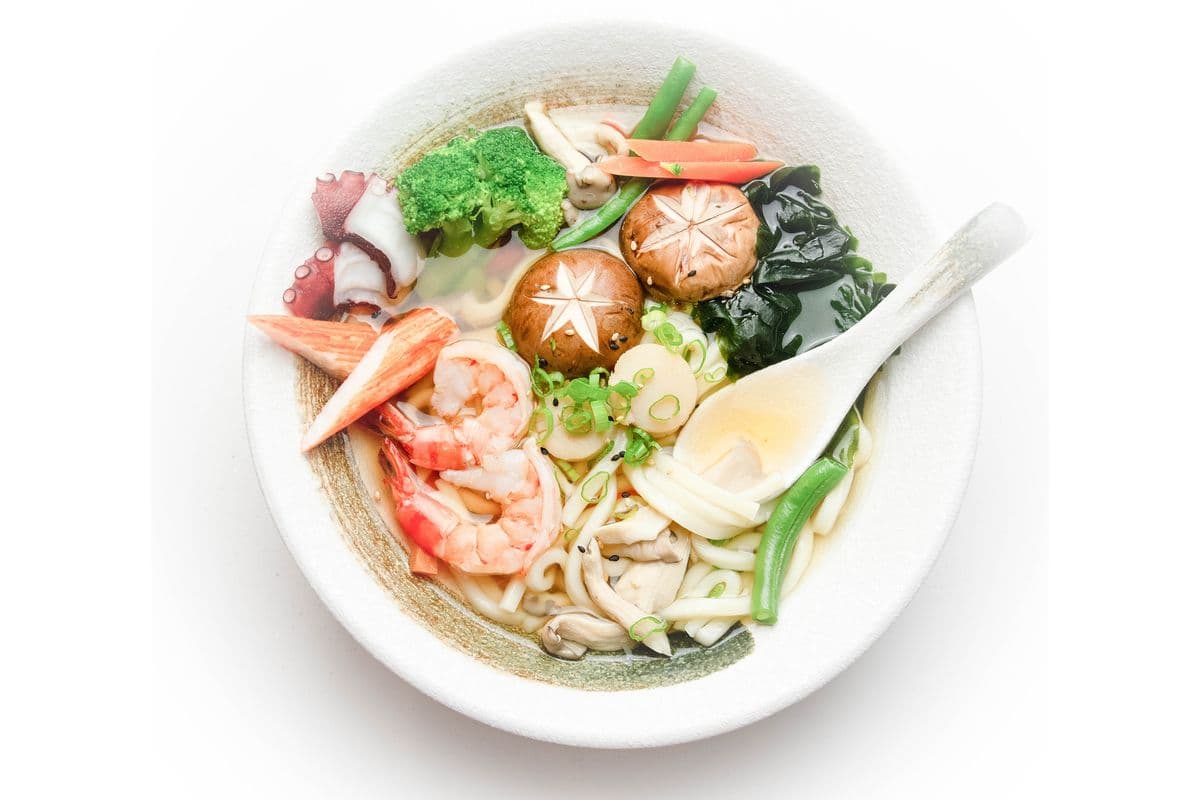 US1. Seafood Udon Soup