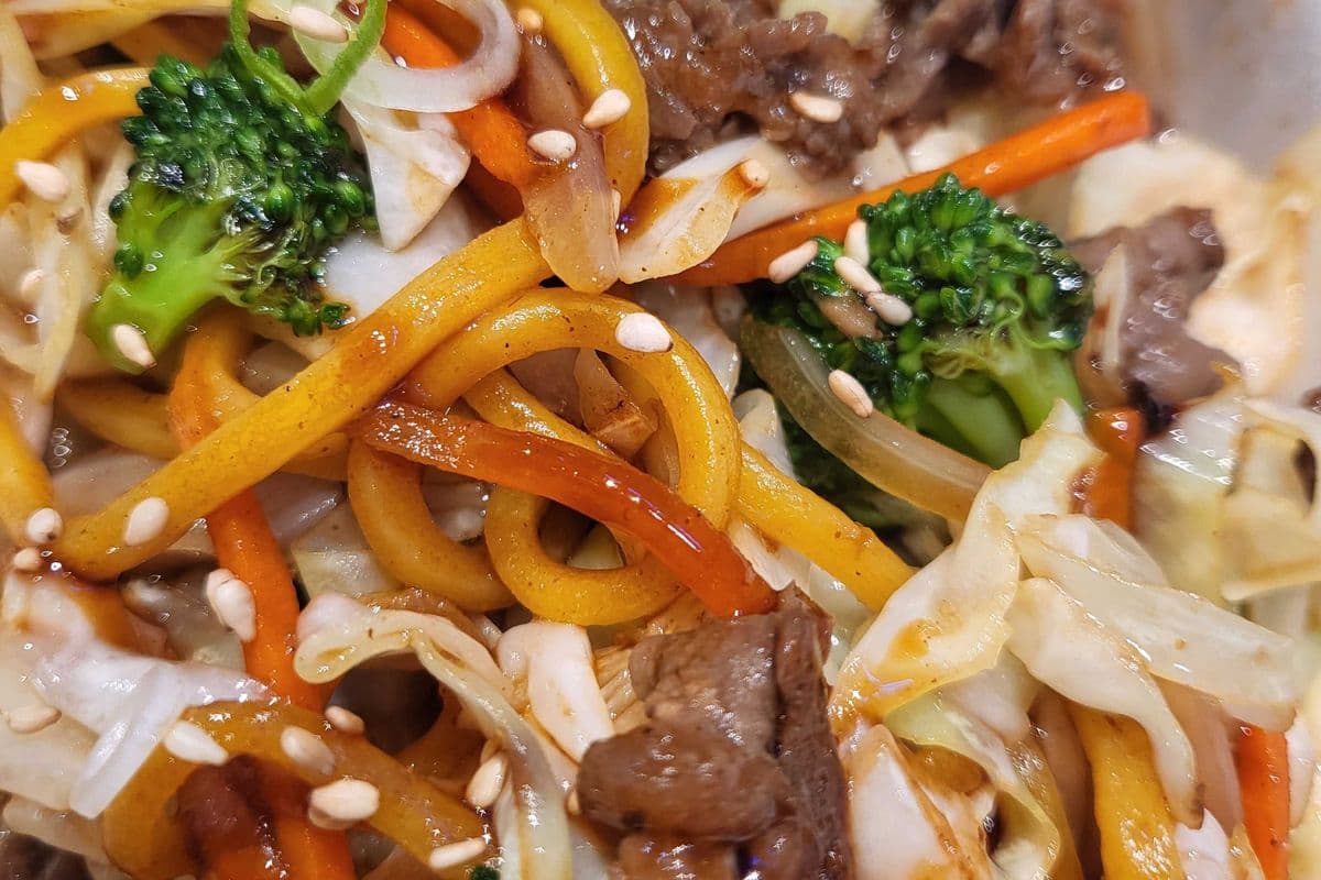 Beef Yaki Soba