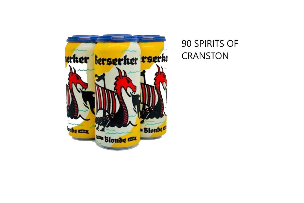 BERSERKER BLONDE ALE 4 CANS NEW LEVEL (1 x 4x473ML)