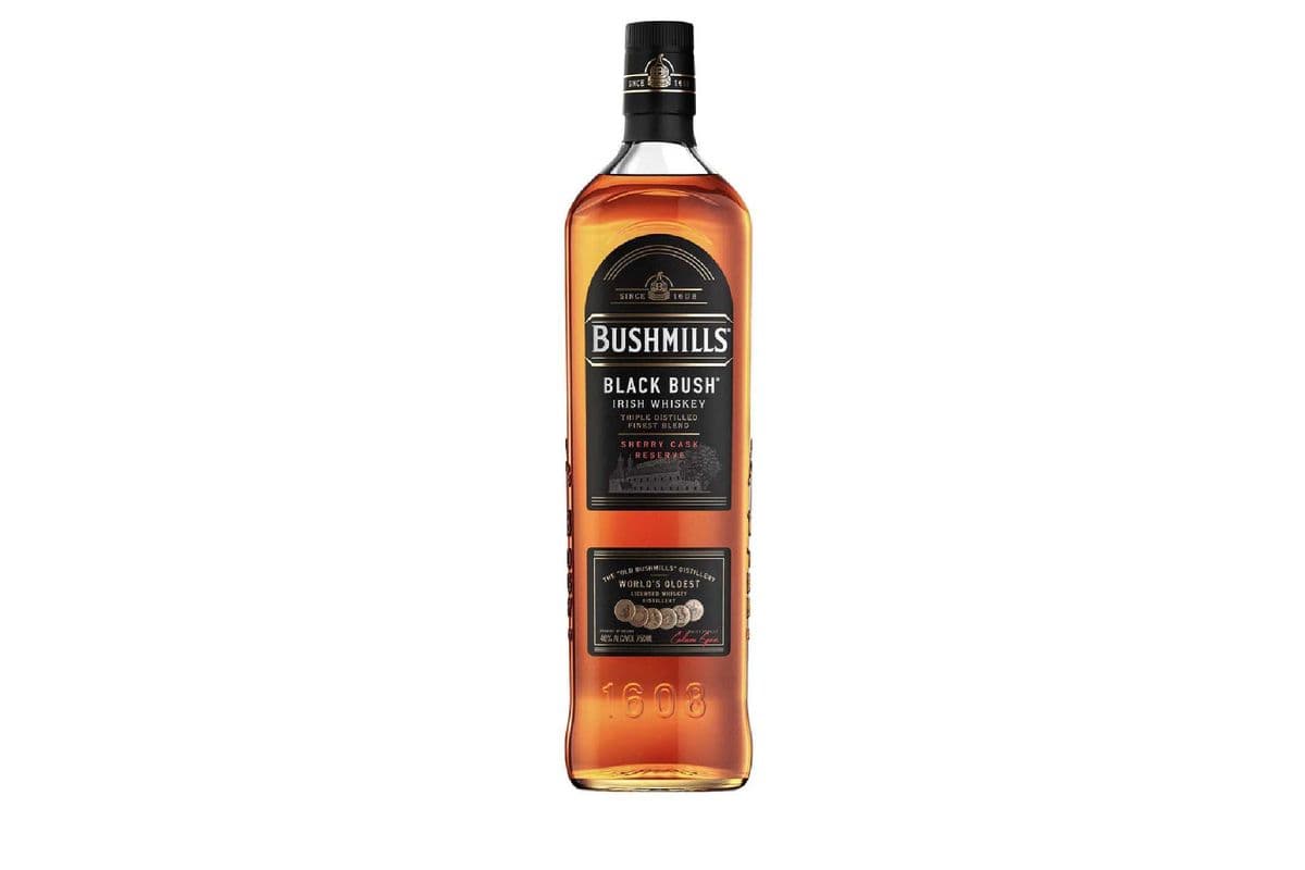 Bushmills Black Bush Irish Whiskey (1 x 750ml)