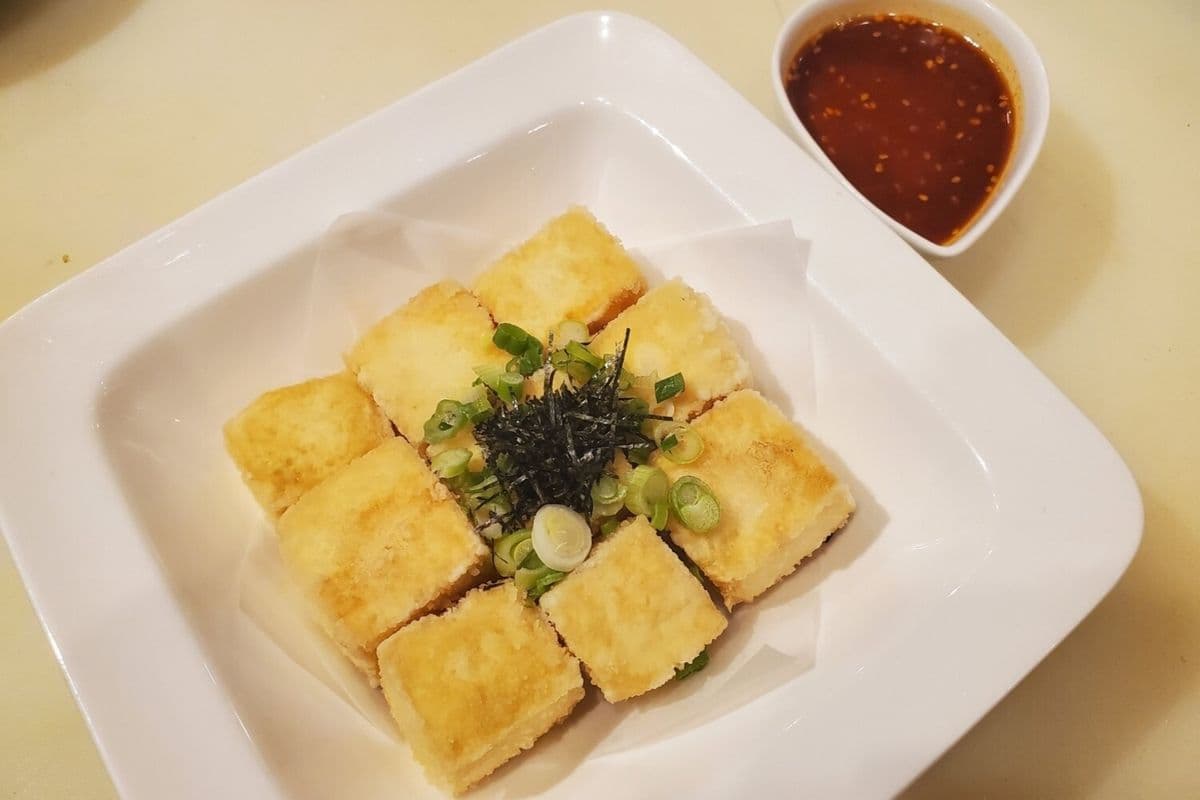 Spicy Agedashi Tofu