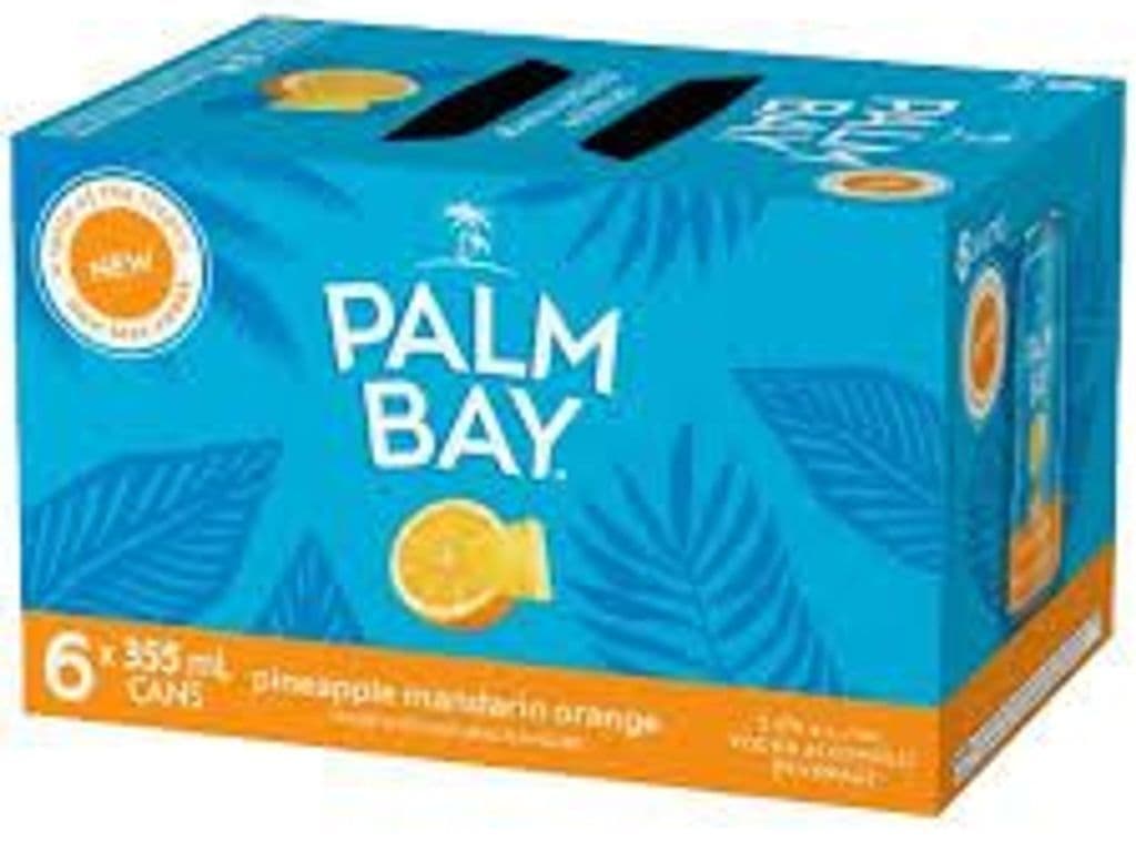 Palm Bay Pineapple Mandarin Orange Malt Beverage Cans (355 ml x 6 ct)