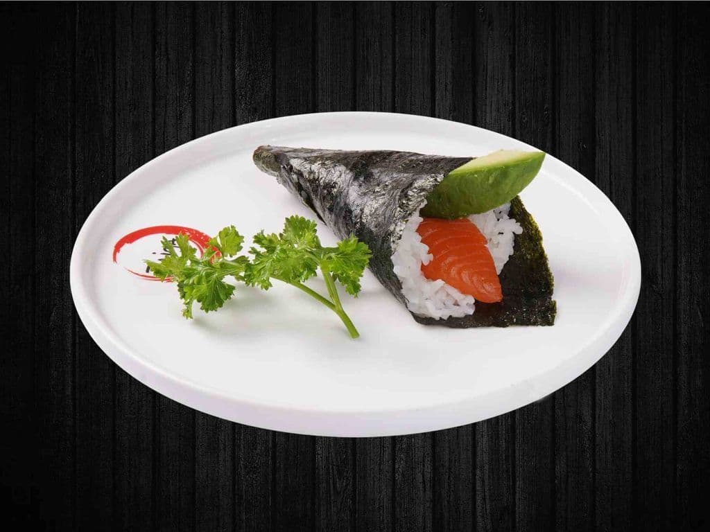 Salmon Avocado Hand Roll
