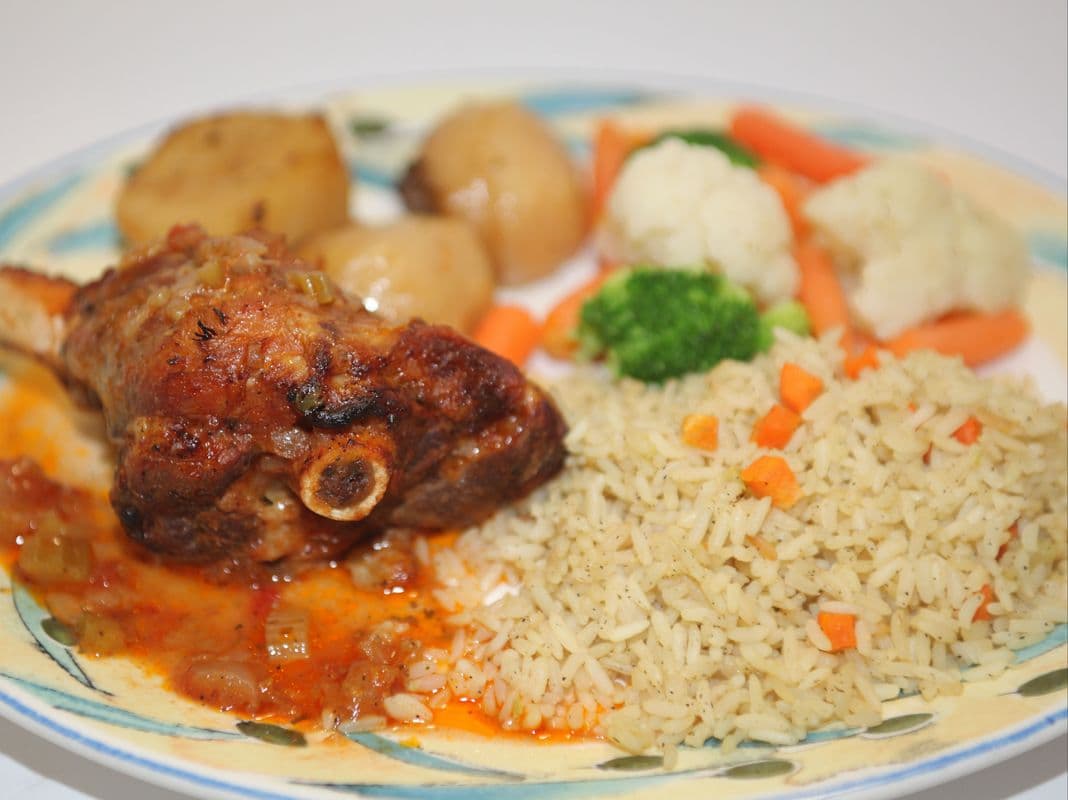Lamb Shank.