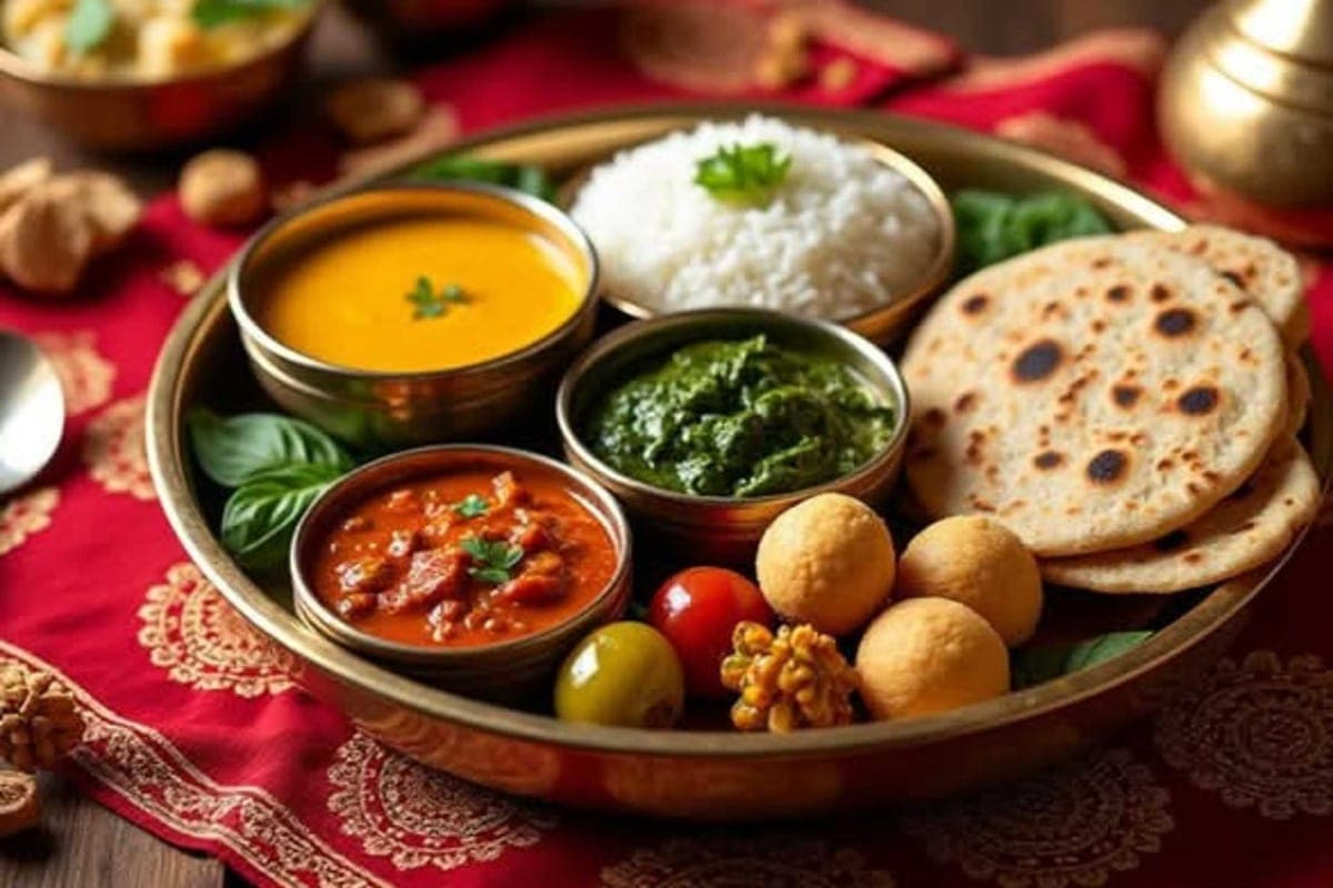 Végétarien Thali / Veggie Thali