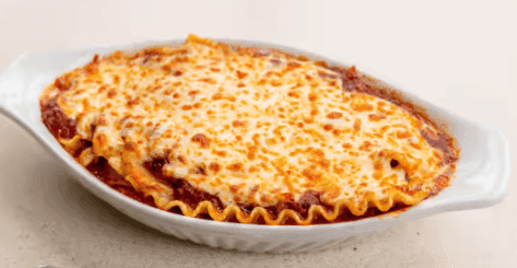 Lasagne au sauce à la viande et fromage