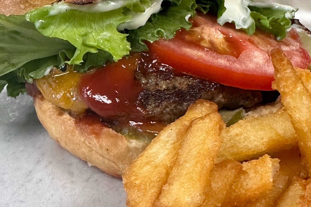 Burger Combos with Fries and Pepsi