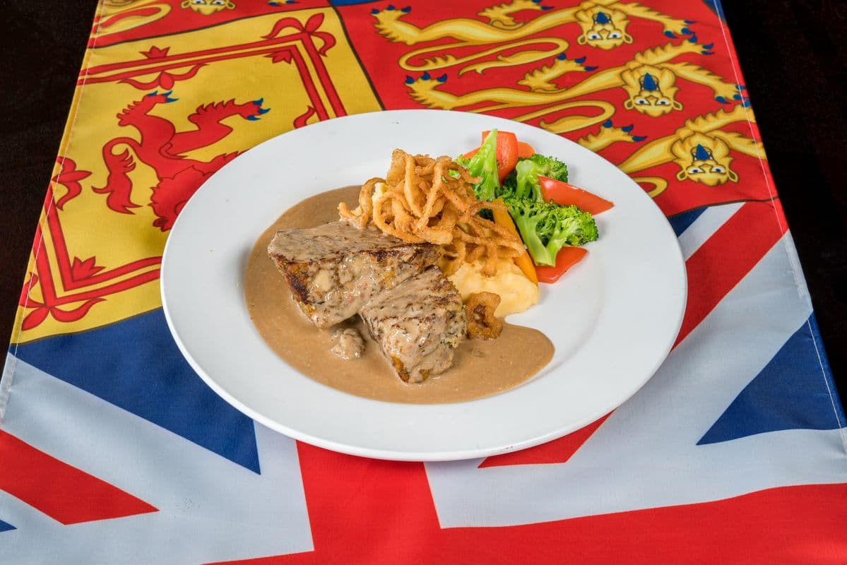 Kicked Up Whiskey Peppercorn Meatloaf