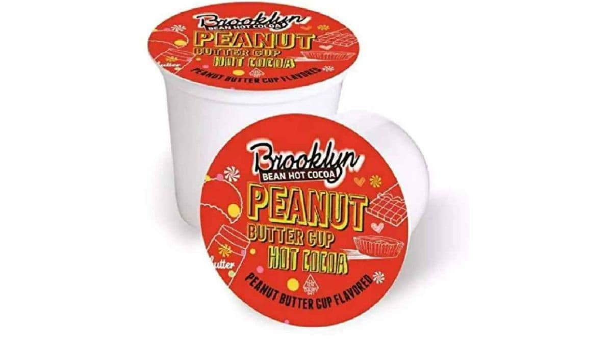 Brooklyn Beans Peanut Butter Cup, Single Serve Hot Cocoa