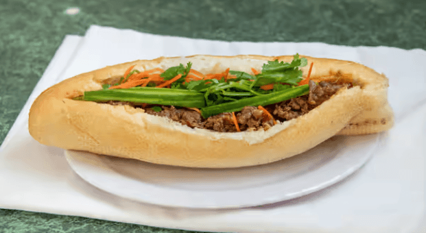 S2. Char-Broiled Pork on Vietnamese Sub - Banh Mi Thit Heo