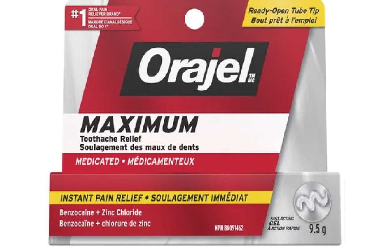 ORAJEL MAXIMUM TOOTHACHE RELIEF GEL 9.5 GM PACK (9.5 GM )