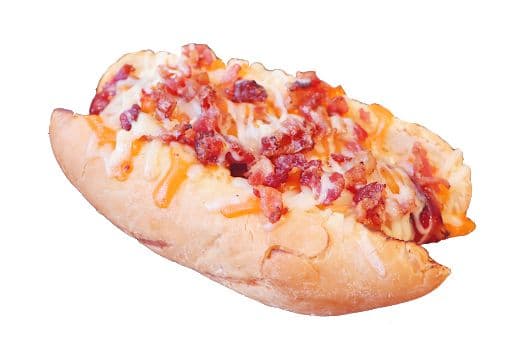 Wagyu Bacon Cheese Hot Dog