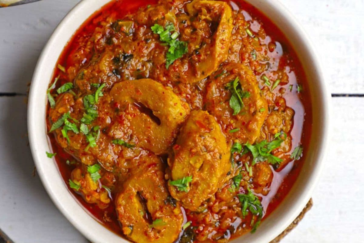 Badami Chaap Plate