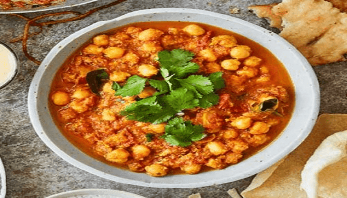 Chanaa Masala & a butter naan