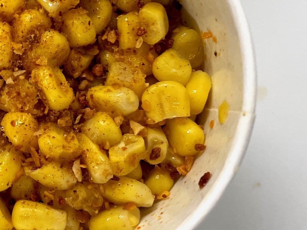 Roasted Garlic Pepper Sweet Corn (V)