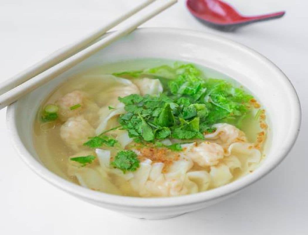 Nouilles aux Oeufs & Wonton / Egg Noodle Soup & Wonton
