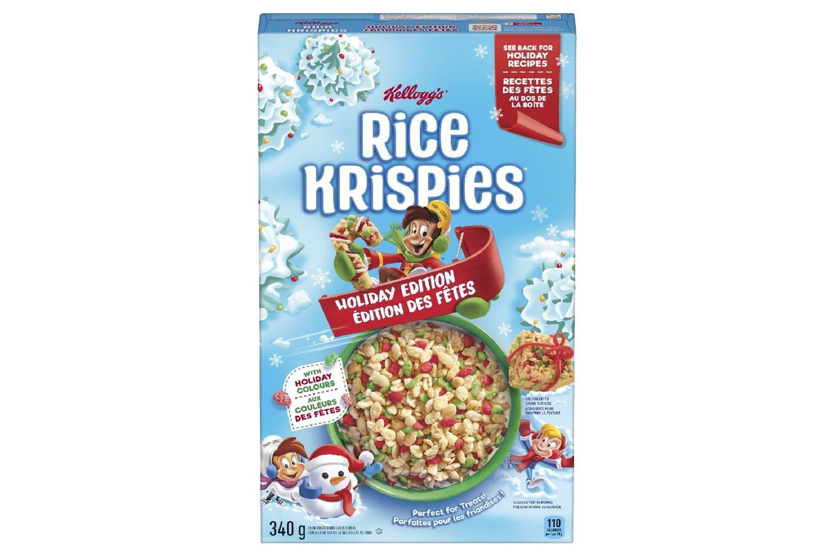 Kellogg's Rice Krispies Holiday Edition Cereal