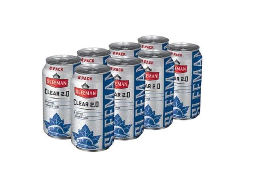 Sleeman Clear Lager Cans (355 ml x 8 ct)