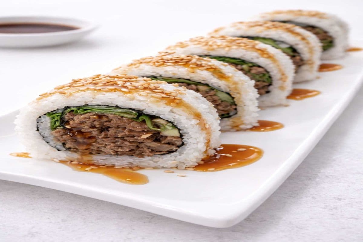 Beef Teriyaki Roll (6 pcs)