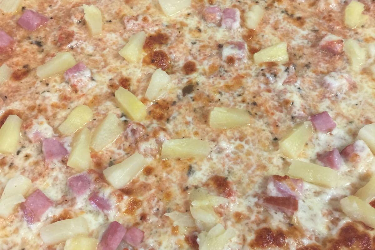 Two 11”Medium Hawaiian Pizza