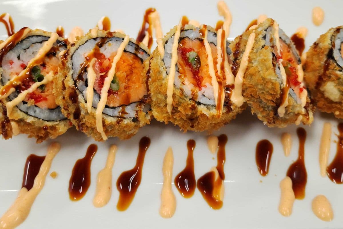 220. DRAGON EYE (Maki Frit) / (Fried Maki)