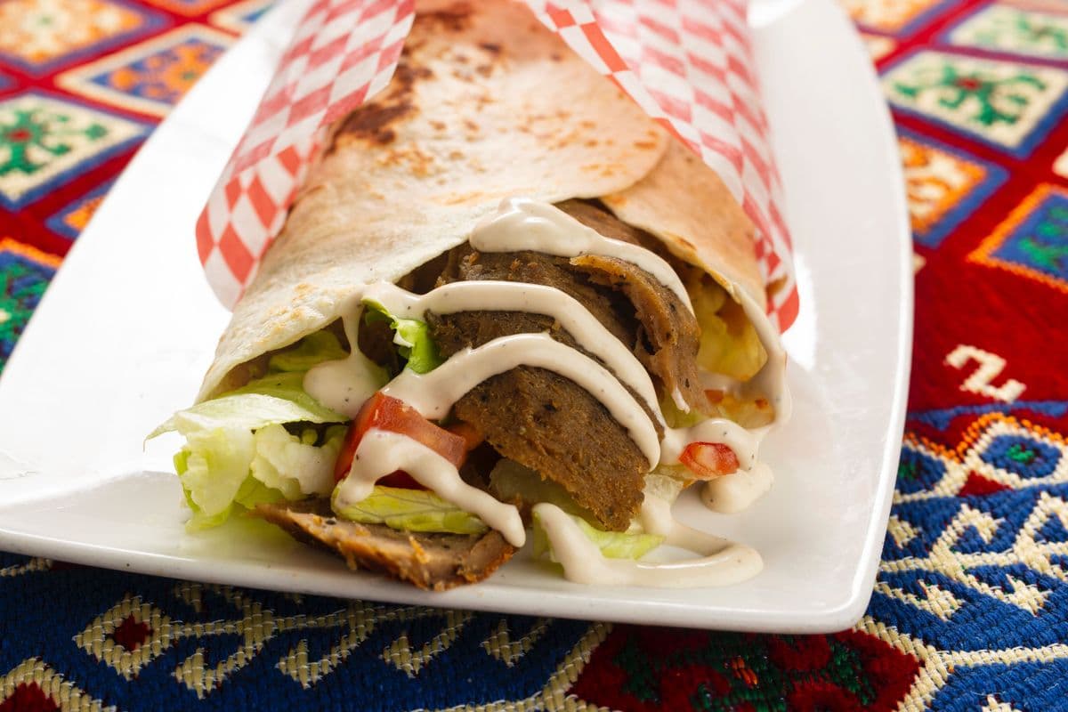 12" Jumbo Lamb Donair