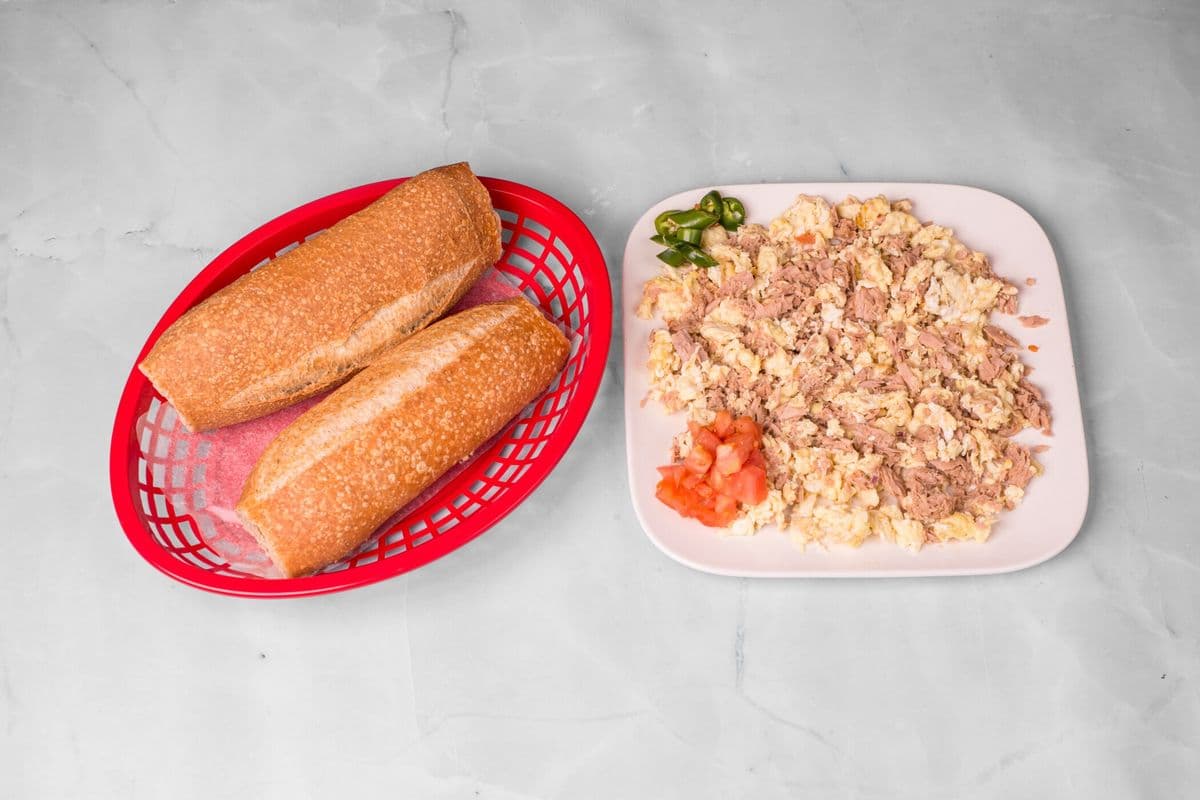 Egg with Tuna