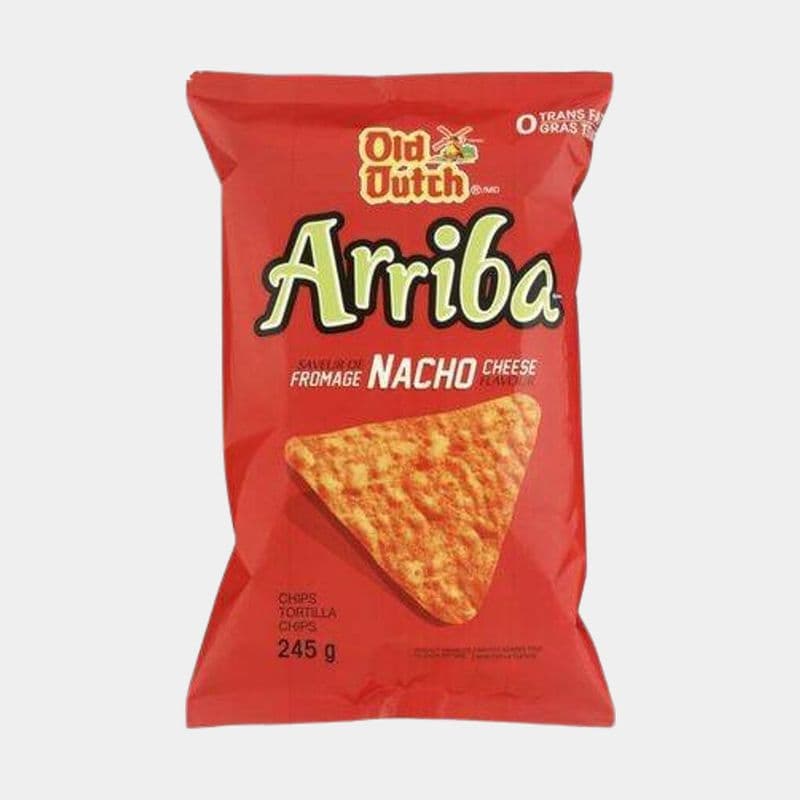 Old Dutch Arriba Nacho Cheese Tortilla Chips