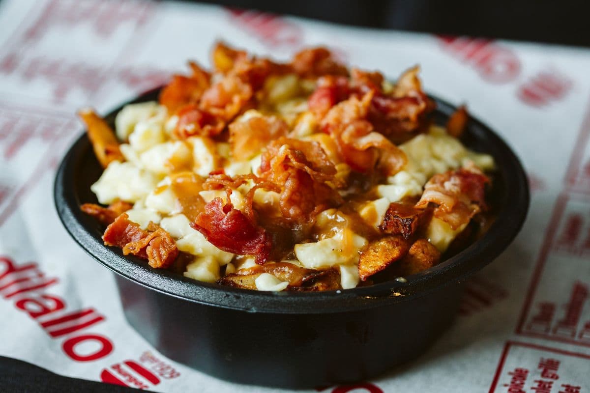 Petite poutine au bacon