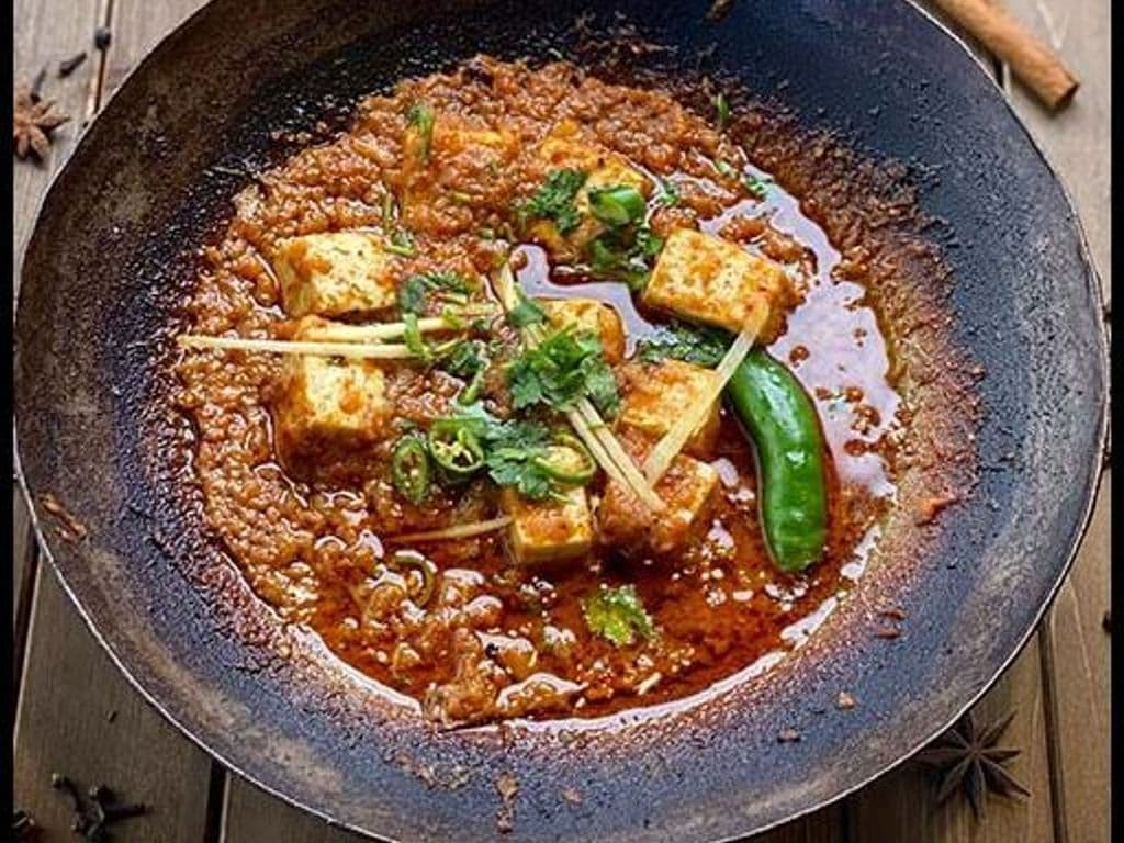 Paneer Karahi, Half