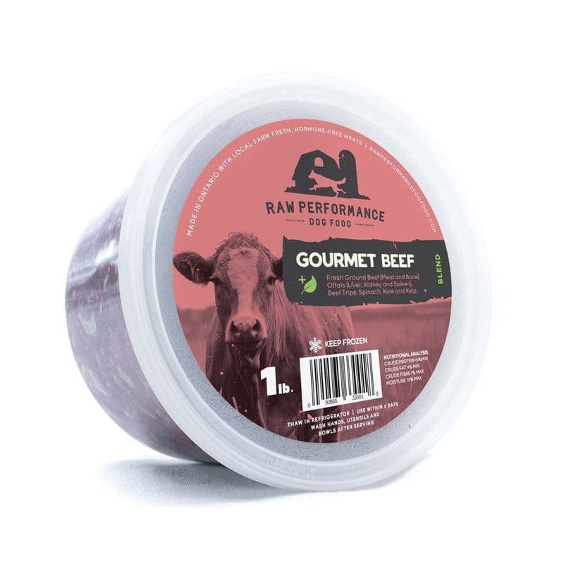 Raw Performance - Gourmet Beef Blend with 5% Vegetables